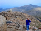 PICTURES/Mount Evans and The Highest Paved Road in N.A - Denver CO/t_George near summit.jpg